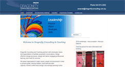 Desktop Screenshot of dragonflyconsulting.com.au